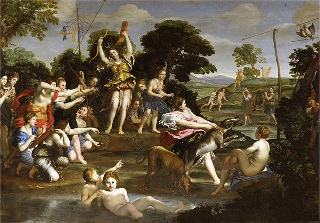 La caccia di Diana di Domenichino
