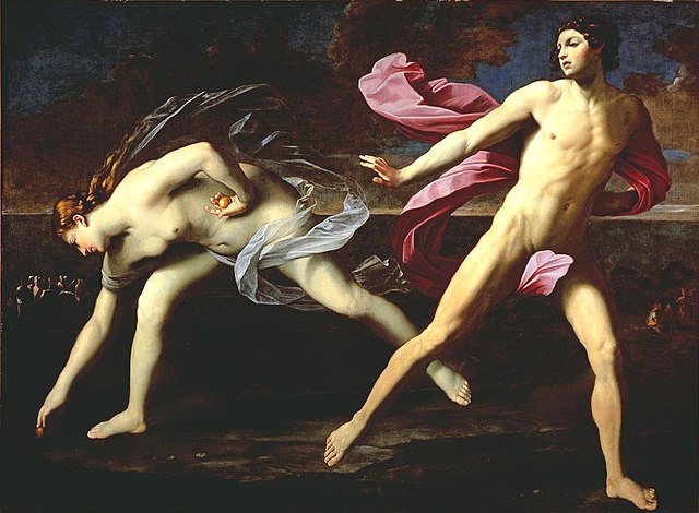 Atalanta e Ippomene di Guido Reni
