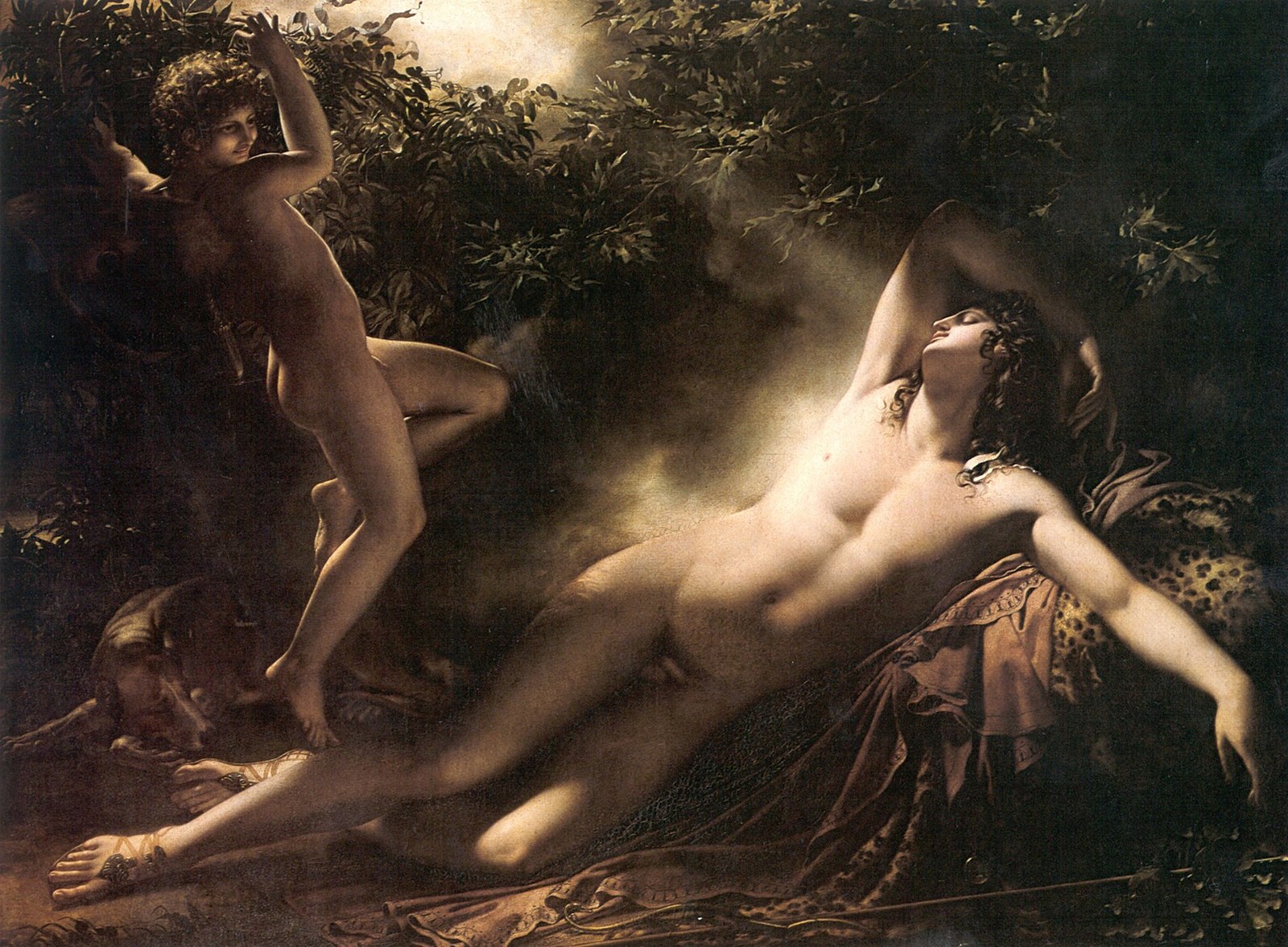 Sonno di Endimione di Girodet