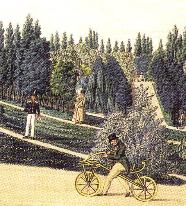 la Draisina fa la storia della bicicletta